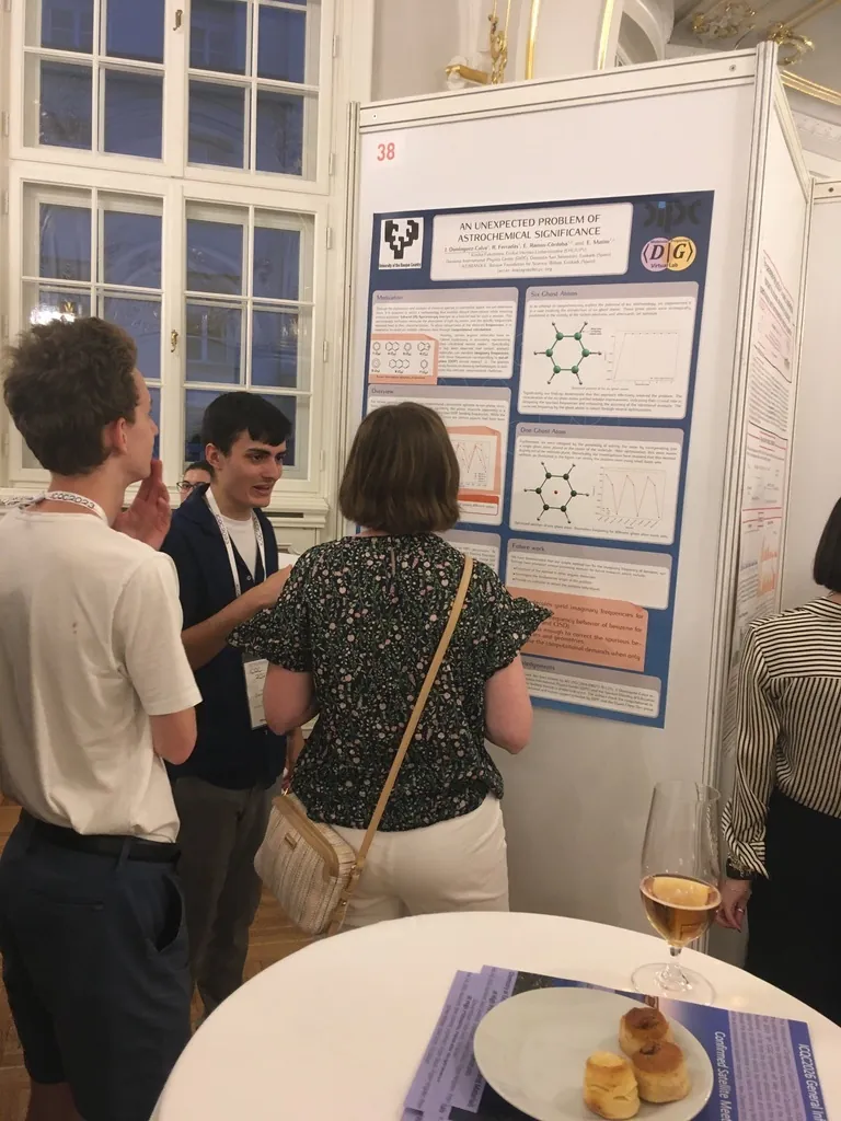 Javier's poster at ICQC