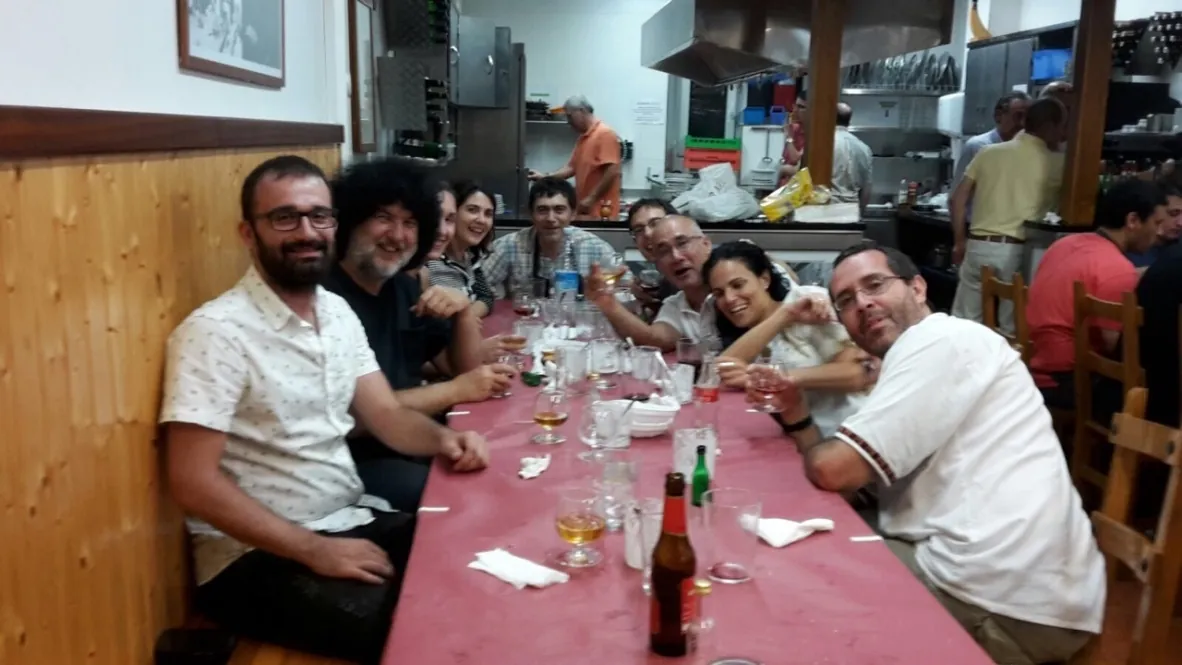 Jerzy Cioslowski and Pedro Salvador visit