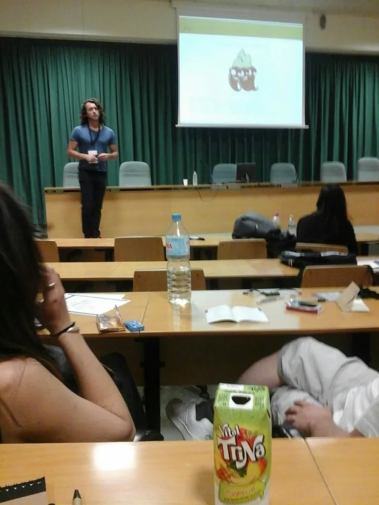 Sebastian's talk at young ESPA