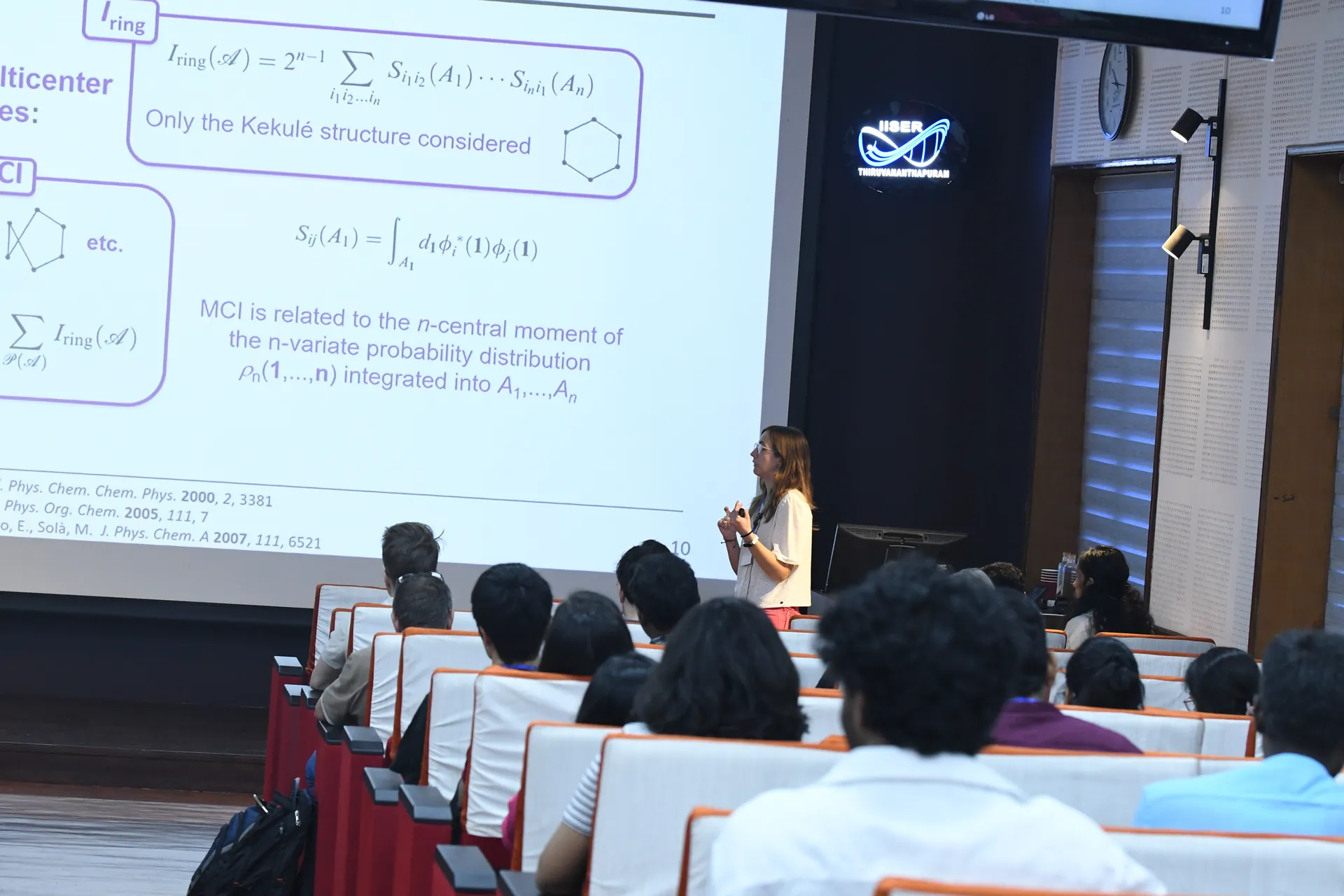 Irene's lecture at Winter School of ICESAA4