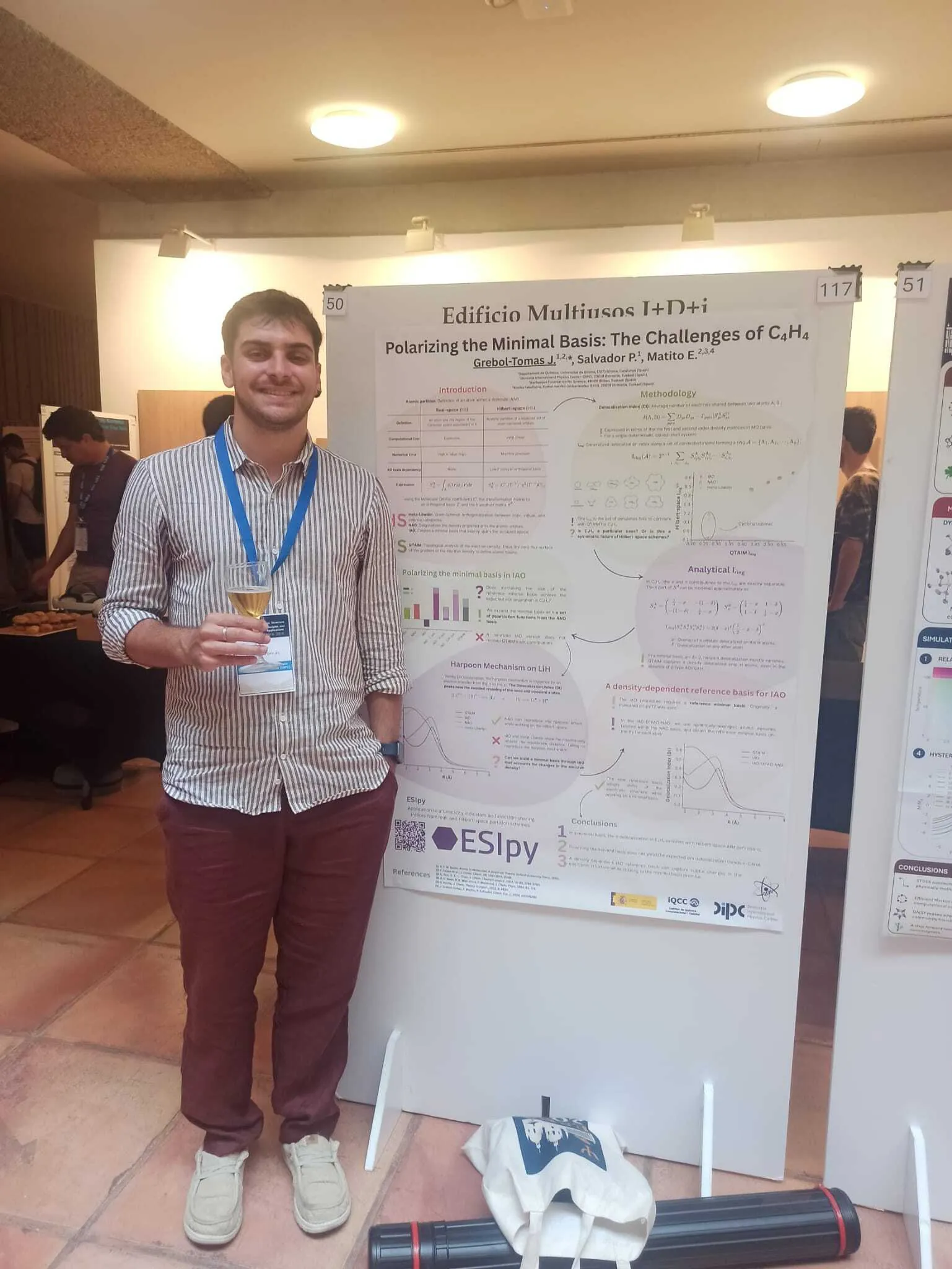 Joan's poster at ESPA 2026