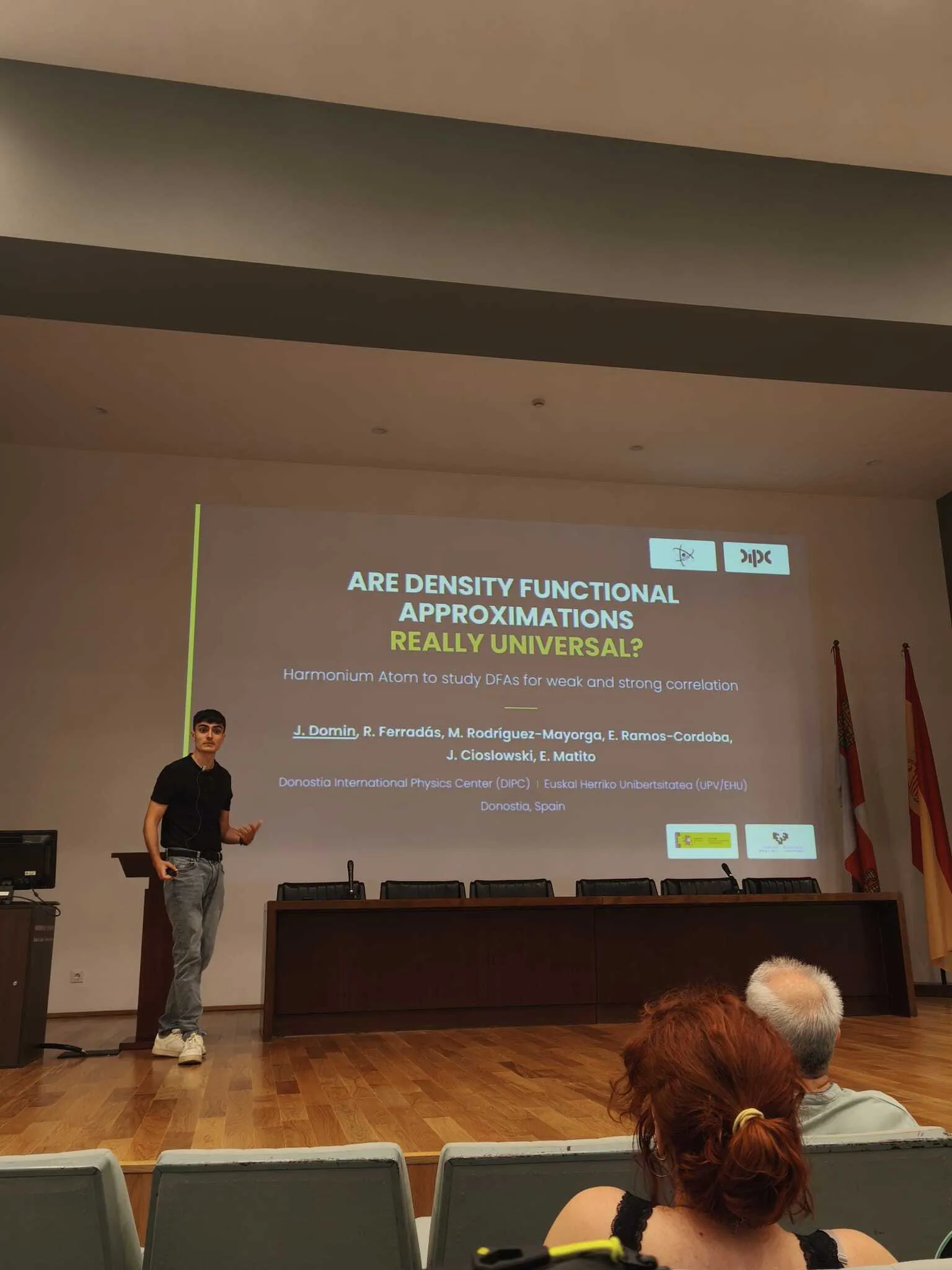 Javier's talk at TCCM Workshop